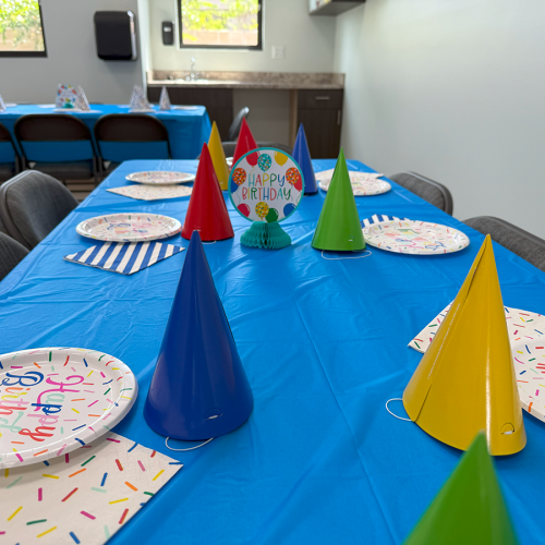 birthday party smaller